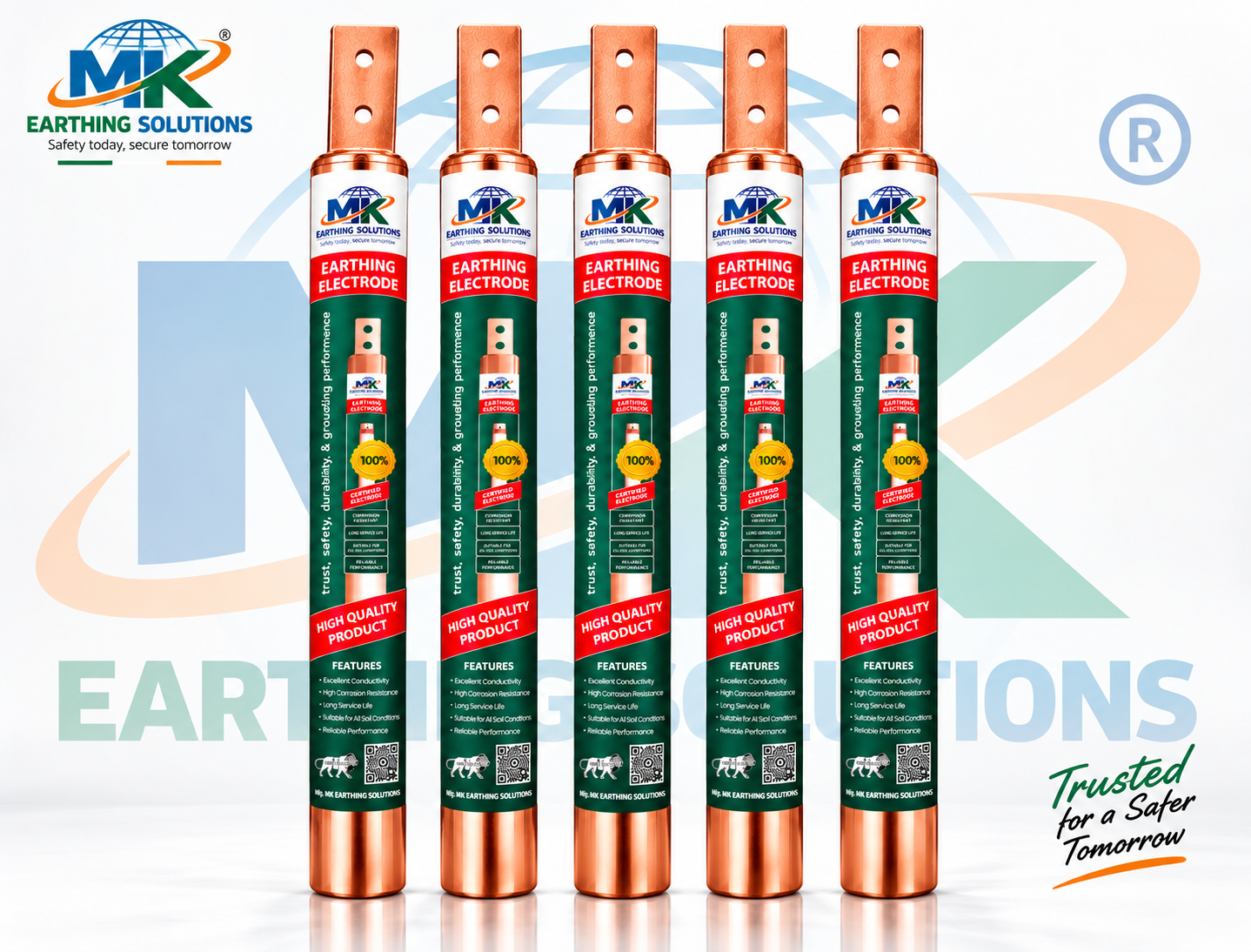 Copper Bonded Earthing Electrode